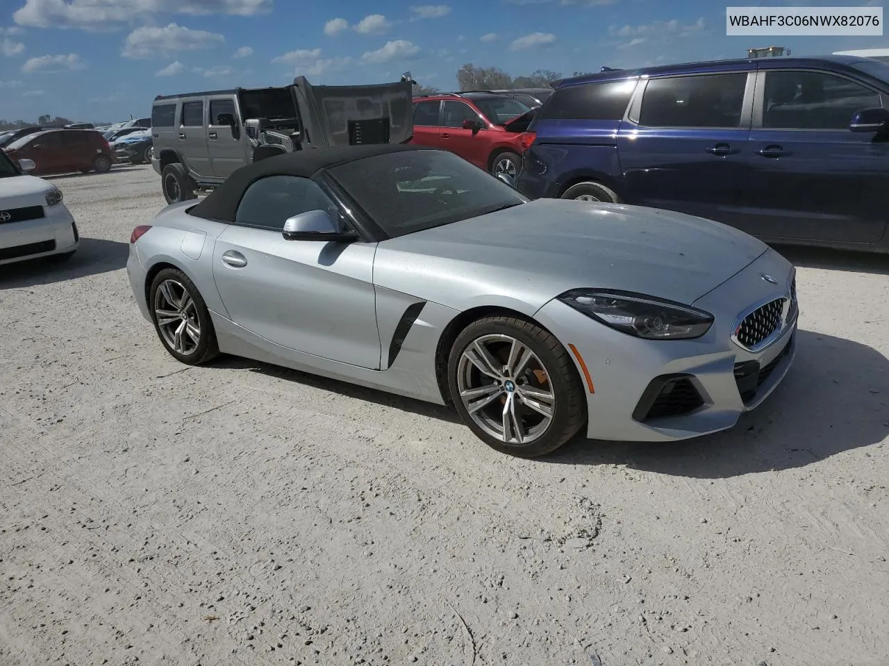 2022 BMW Z4 Sdrive30I VIN: WBAHF3C06NWX82076 Lot: 75177644