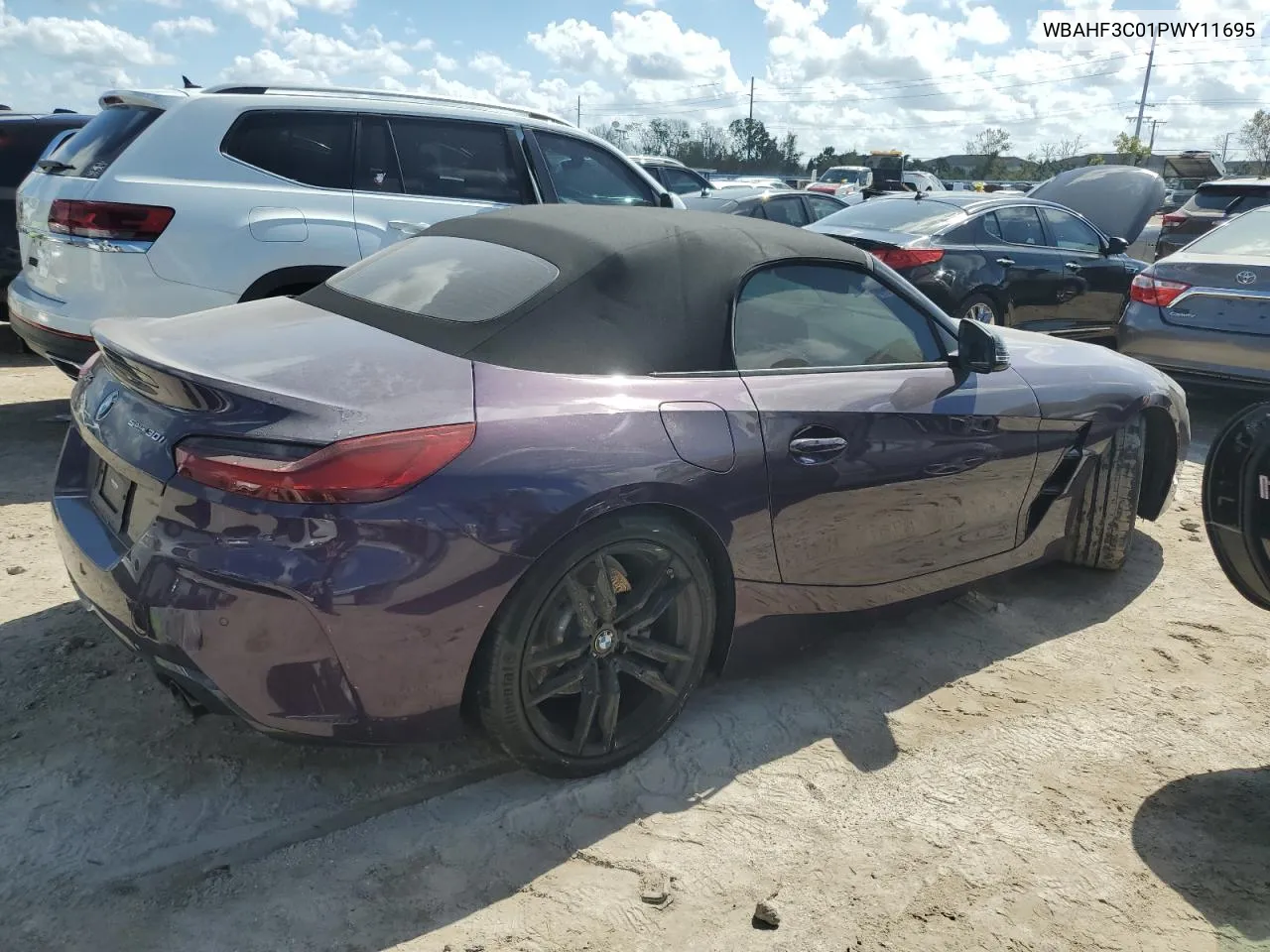 2023 BMW Z4 Sdrive30I VIN: WBAHF3C01PWY11695 Lot: 74520164