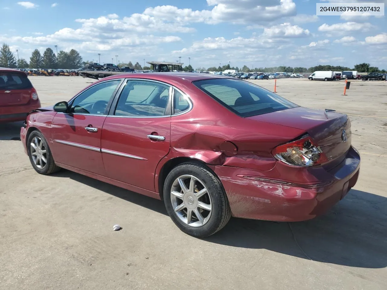 2005 Buick Lacrosse Cxs VIN: 2G4WE537951207432 Lot: 73510614