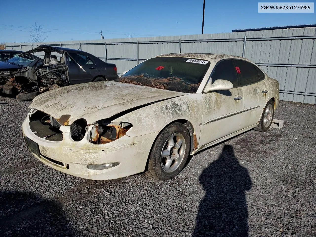 2006 Buick Allure Cxl VIN: 2G4WJ582X61275989 Lot: 80666274