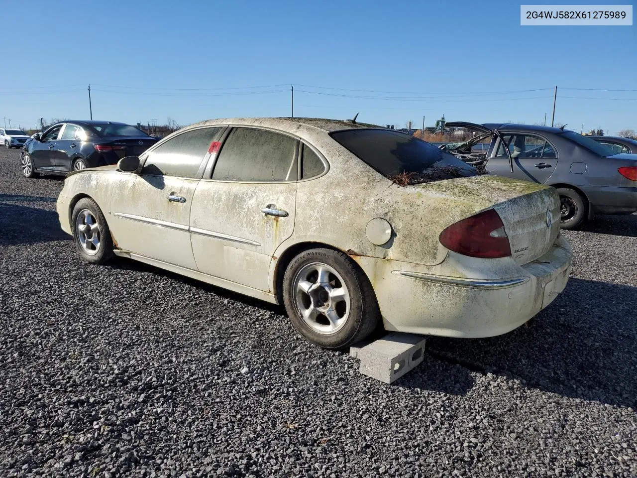 2006 Buick Allure Cxl VIN: 2G4WJ582X61275989 Lot: 80666274