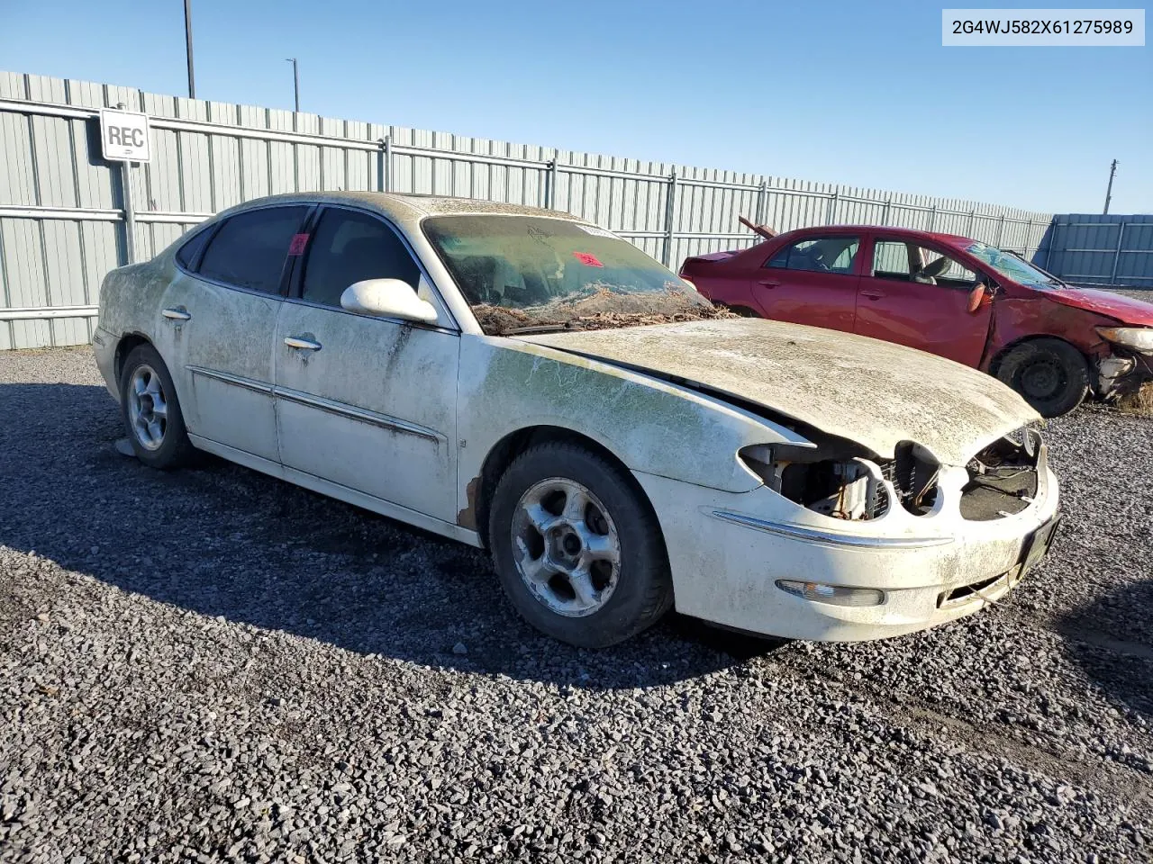 2006 Buick Allure Cxl VIN: 2G4WJ582X61275989 Lot: 80666274