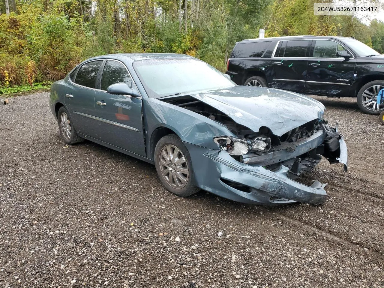 2007 Buick Allure Cxl VIN: 2G4WJ582671163417 Lot: 72115774