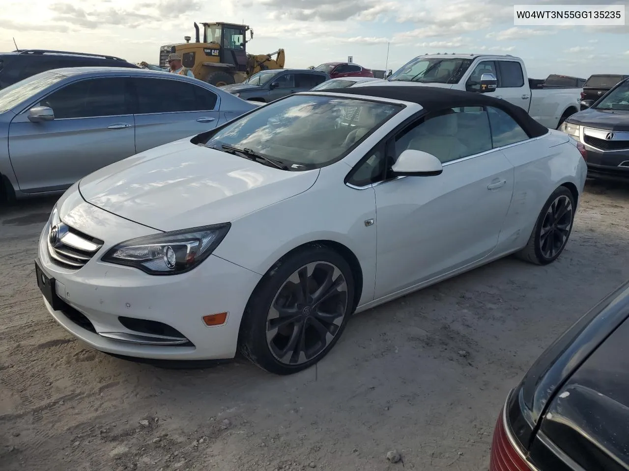 2016 Buick Cascada Premium VIN: W04WT3N55GG135235 Lot: 75351244