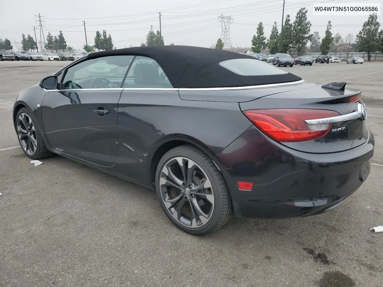 2016 Buick Cascada Premium VIN: W04WT3N51GG065586 Lot: 76136584