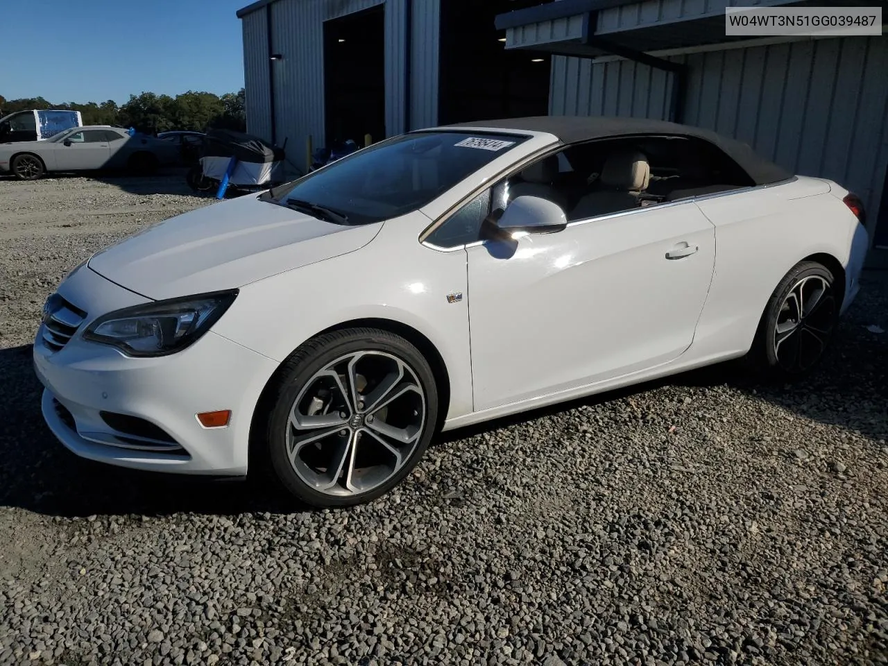 2016 Buick Cascada Premium VIN: W04WT3N51GG039487 Lot: 76795414