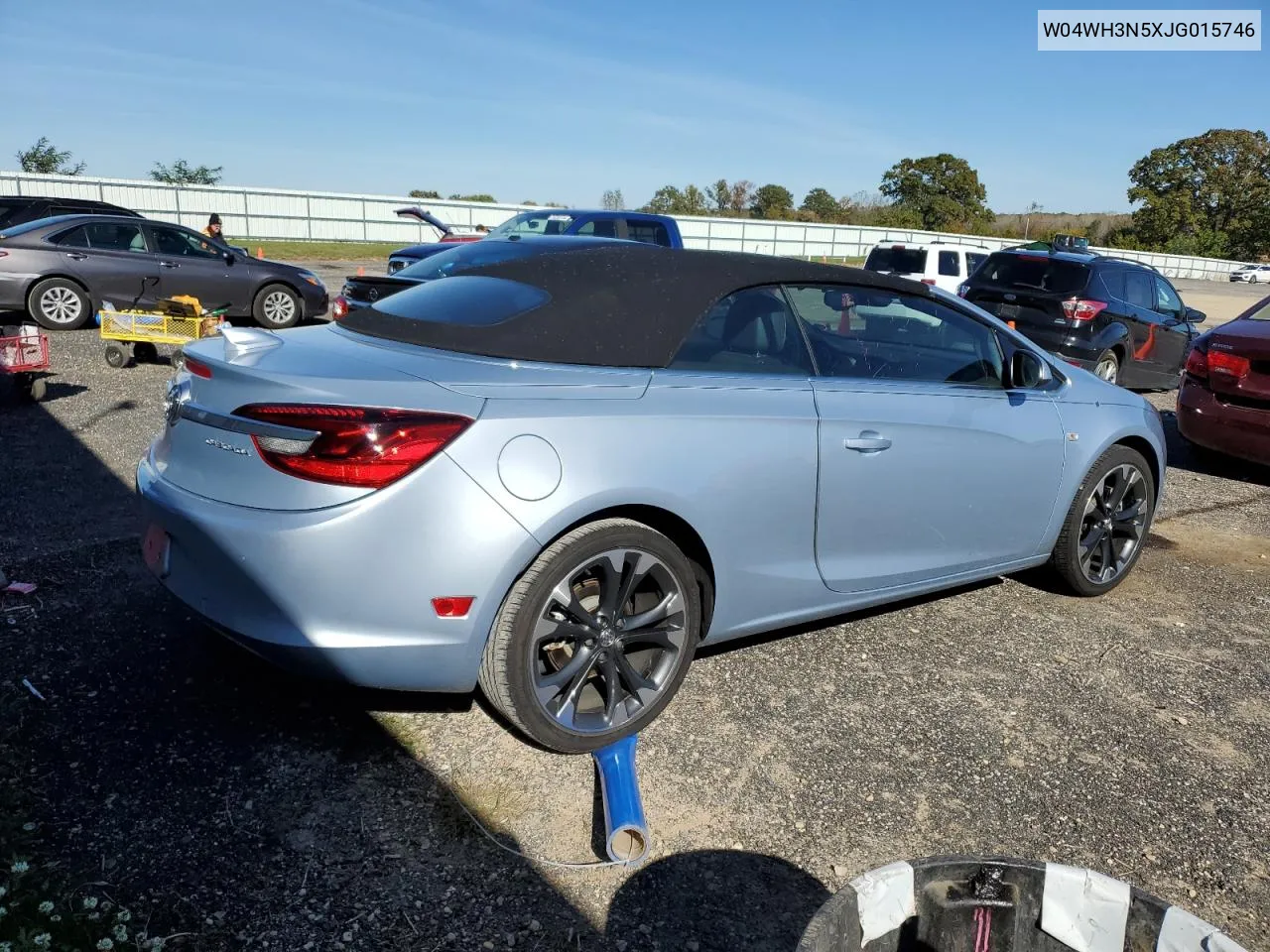 2018 Buick Cascada Premium VIN: W04WH3N5XJG015746 Lot: 76547954