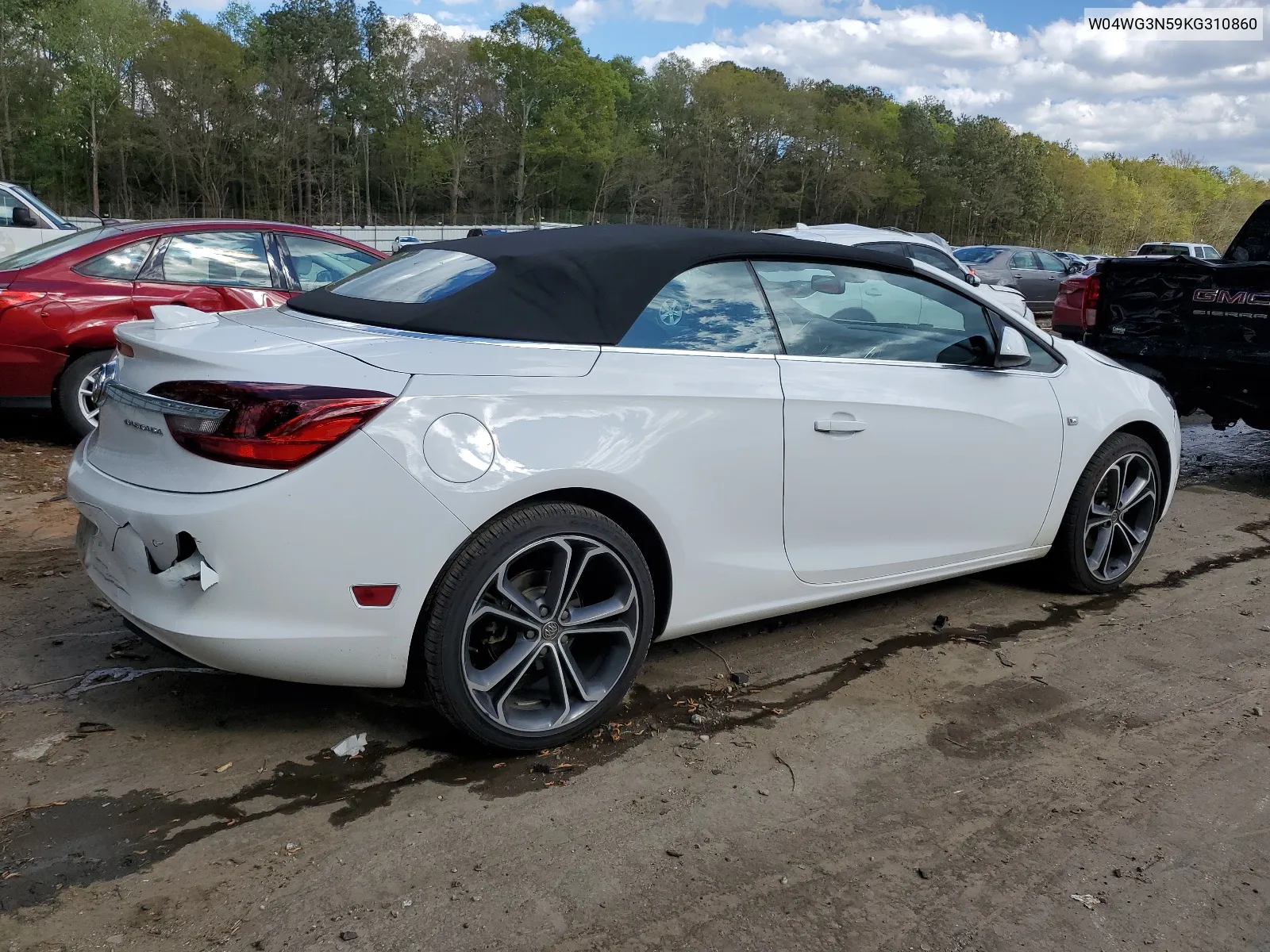 2019 Buick Cascada VIN: W04WG3N59KG310860 Lot: 49554674