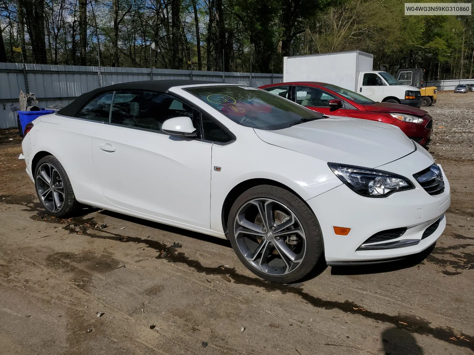 2019 Buick Cascada VIN: W04WG3N59KG310860 Lot: 49554674