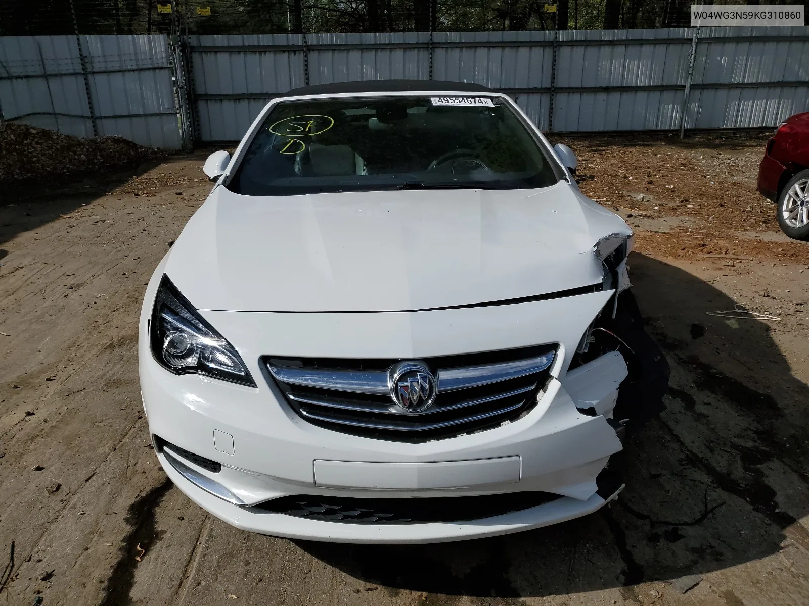 W04WG3N59KG310860 2019 Buick Cascada