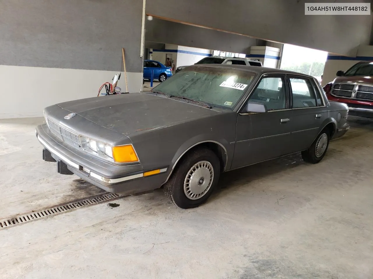 1G4AH51W8HT448182 1987 Buick Century Cu