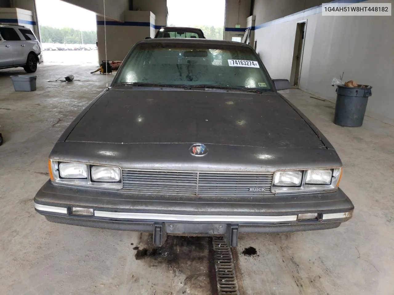 1987 Buick Century Cu VIN: 1G4AH51W8HT448182 Lot: 74163274