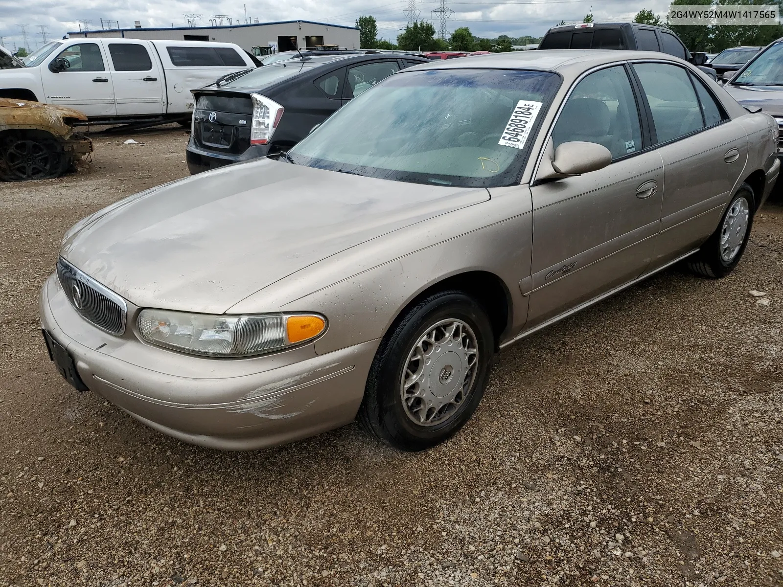 1998 Buick Century Limited VIN: 2G4WY52M4W1417565 Lot: 64689184