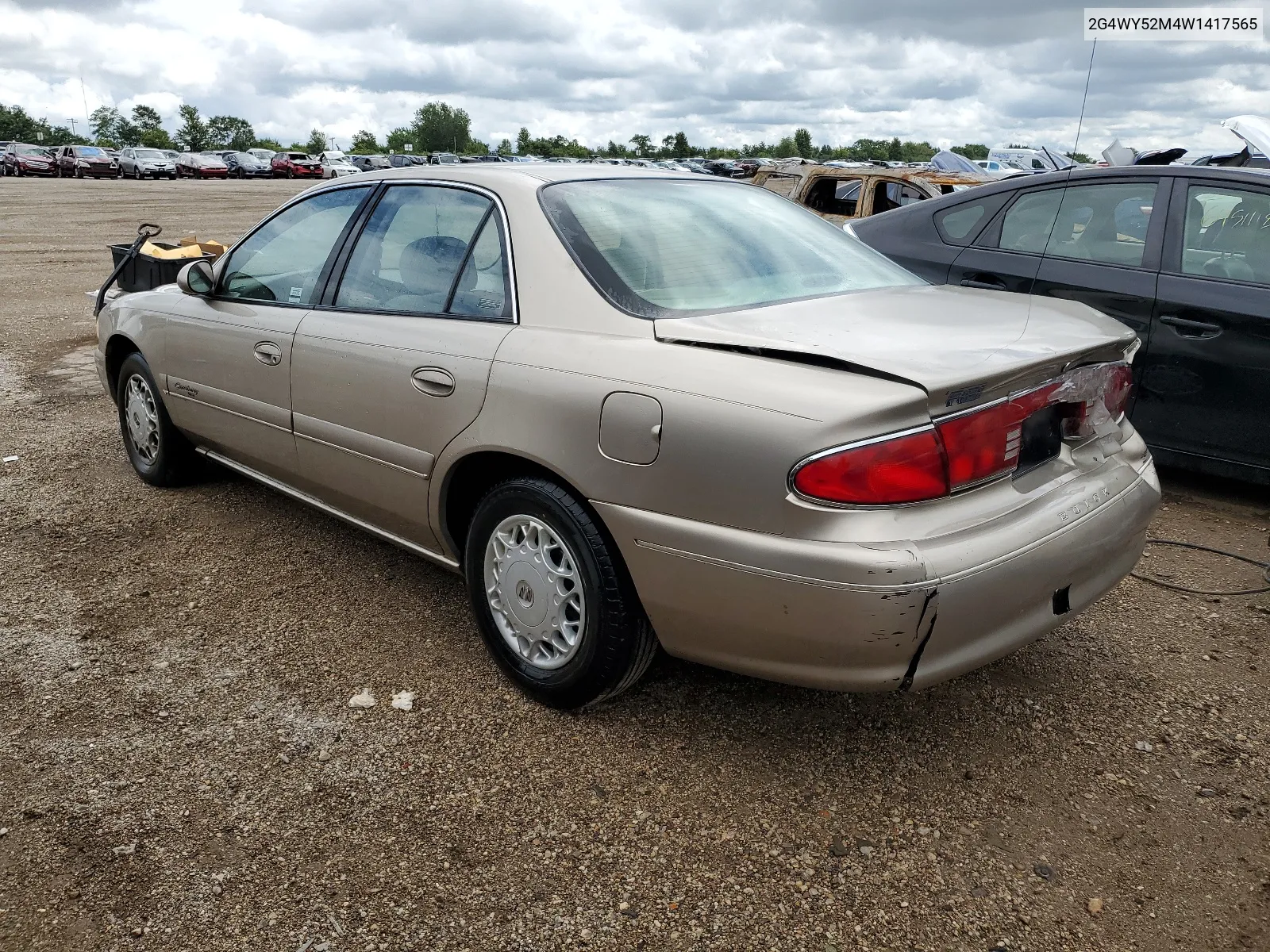 1998 Buick Century Limited VIN: 2G4WY52M4W1417565 Lot: 64689184