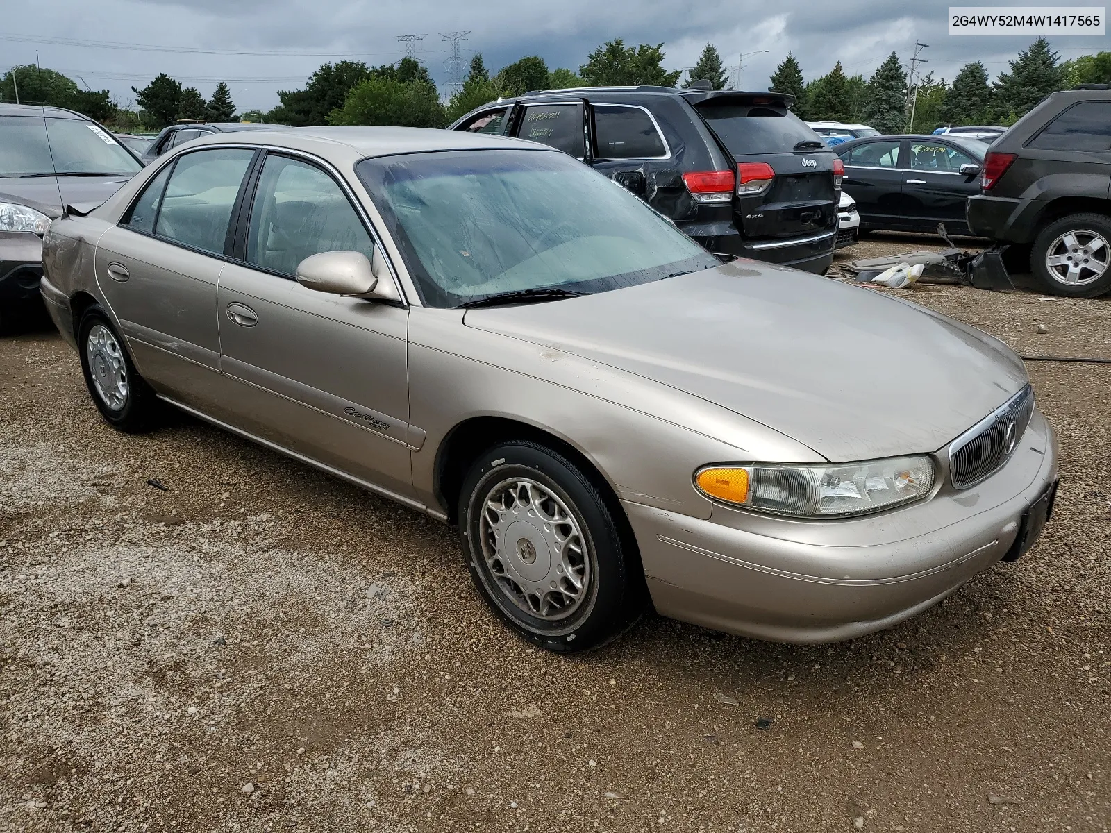 1998 Buick Century Limited VIN: 2G4WY52M4W1417565 Lot: 64689184