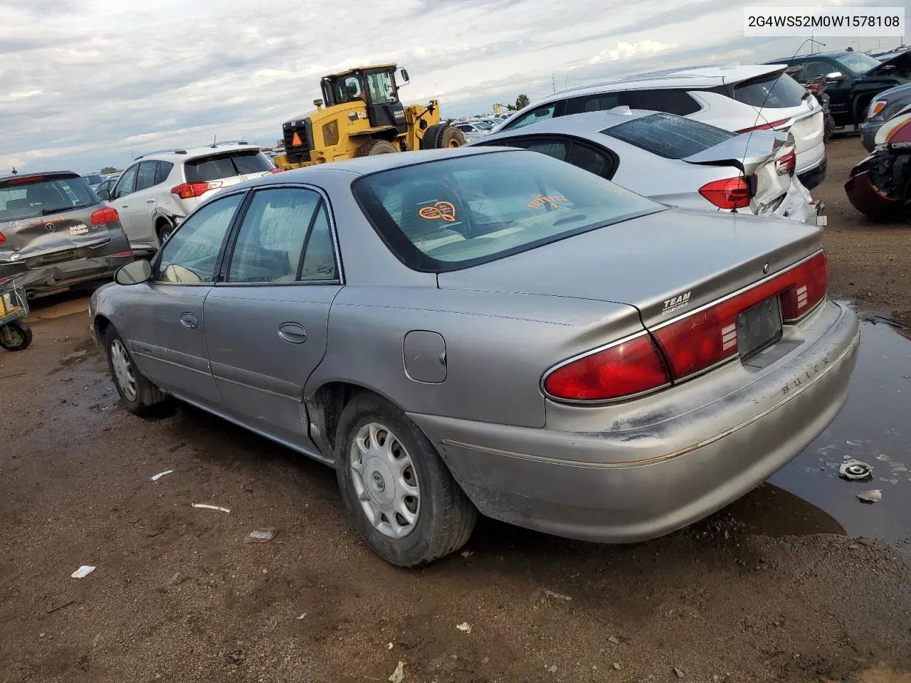 1998 Buick Century Custom VIN: 2G4WS52M0W1578108 Lot: 69700964