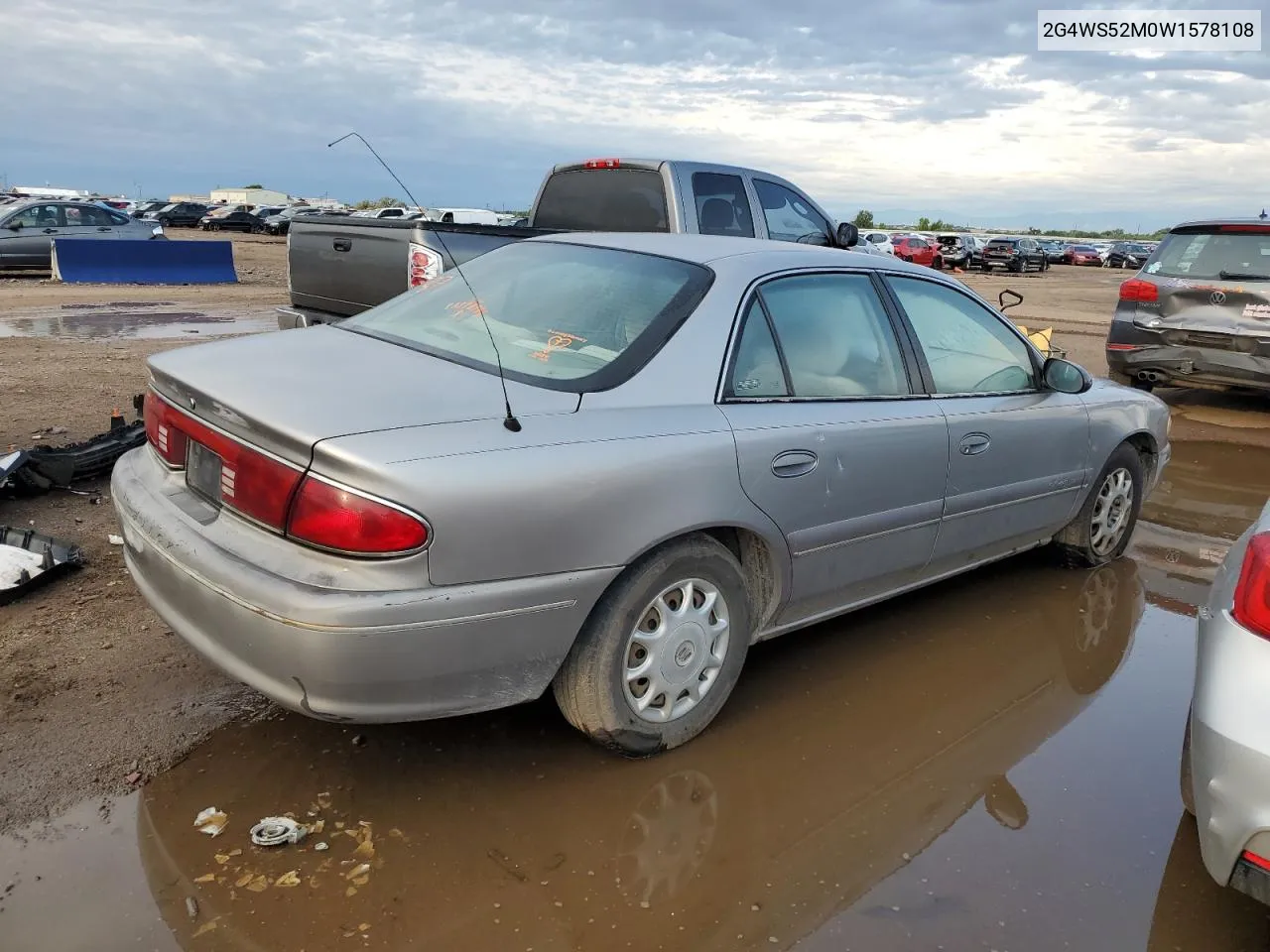 2G4WS52M0W1578108 1998 Buick Century Custom