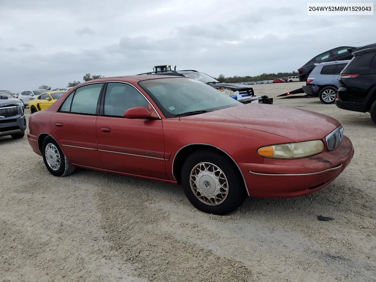 1998 Buick Century Limited VIN: 2G4WY52M8W1529043 Lot: 79607494