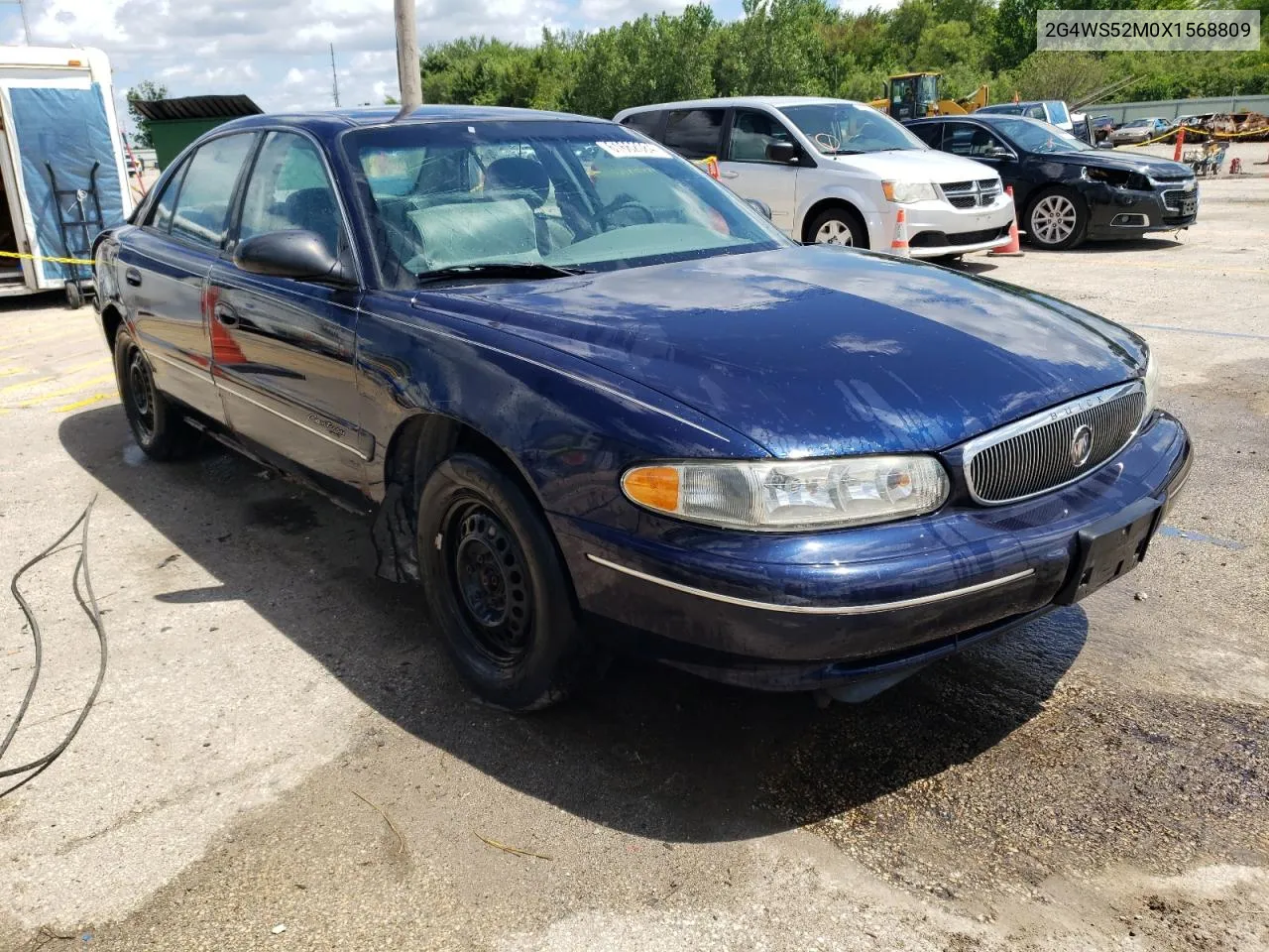 1999 Buick Century Custom VIN: 2G4WS52M0X1568809 Lot: 61662084