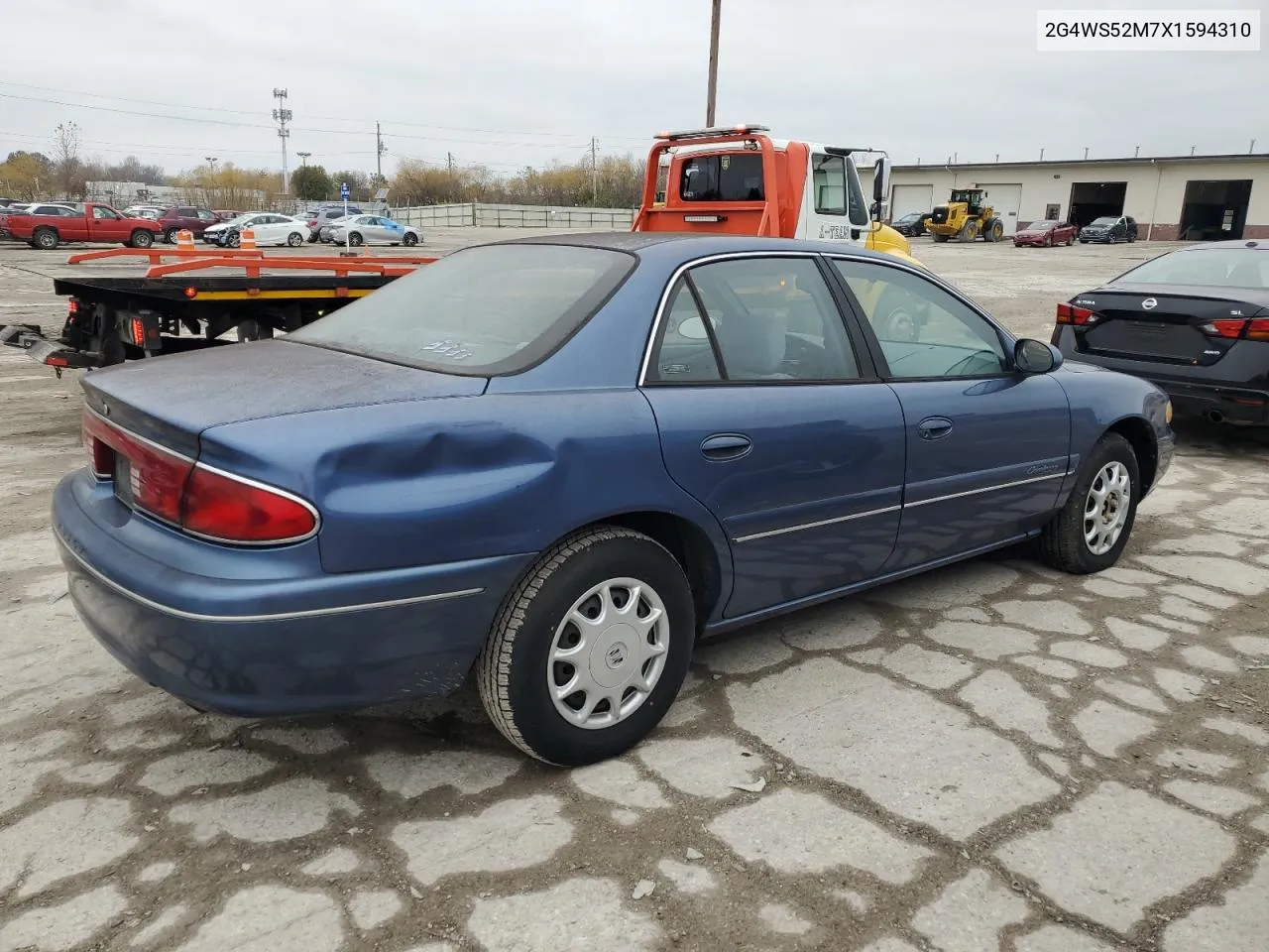 1999 Buick Century Custom VIN: 2G4WS52M7X1594310 Lot: 81126574