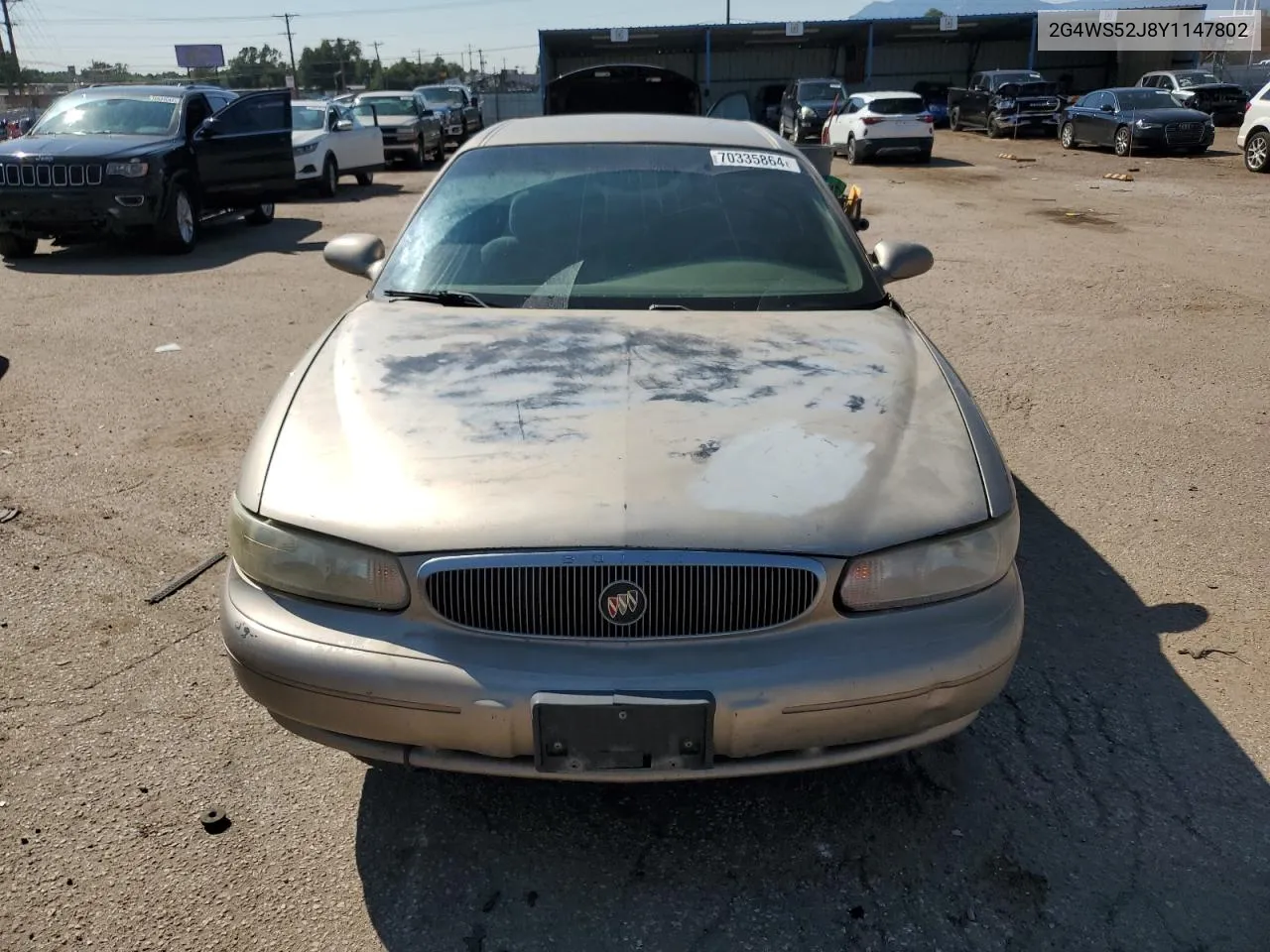 2000 Buick Century Custom VIN: 2G4WS52J8Y1147802 Lot: 70335864