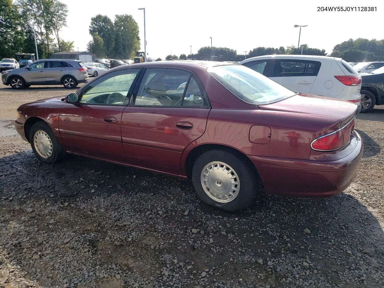 2000 Buick Century Limited VIN: 2G4WY55J0Y1128381 Lot: 71685914