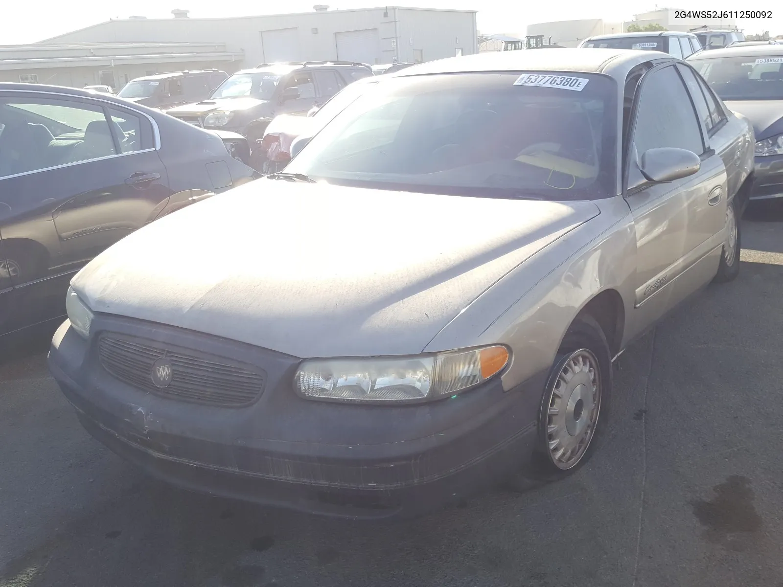 2G4WS52J611250092 2001 Buick Century Custom