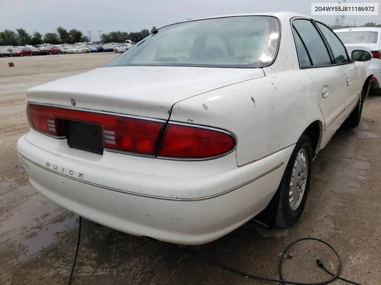 2001 Buick Century Limited VIN: 2G4WY55J811186972 Lot: 72270404