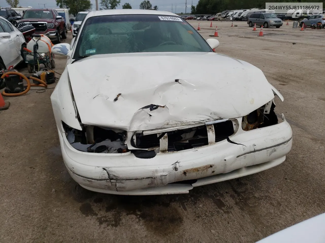 2G4WY55J811186972 2001 Buick Century Limited