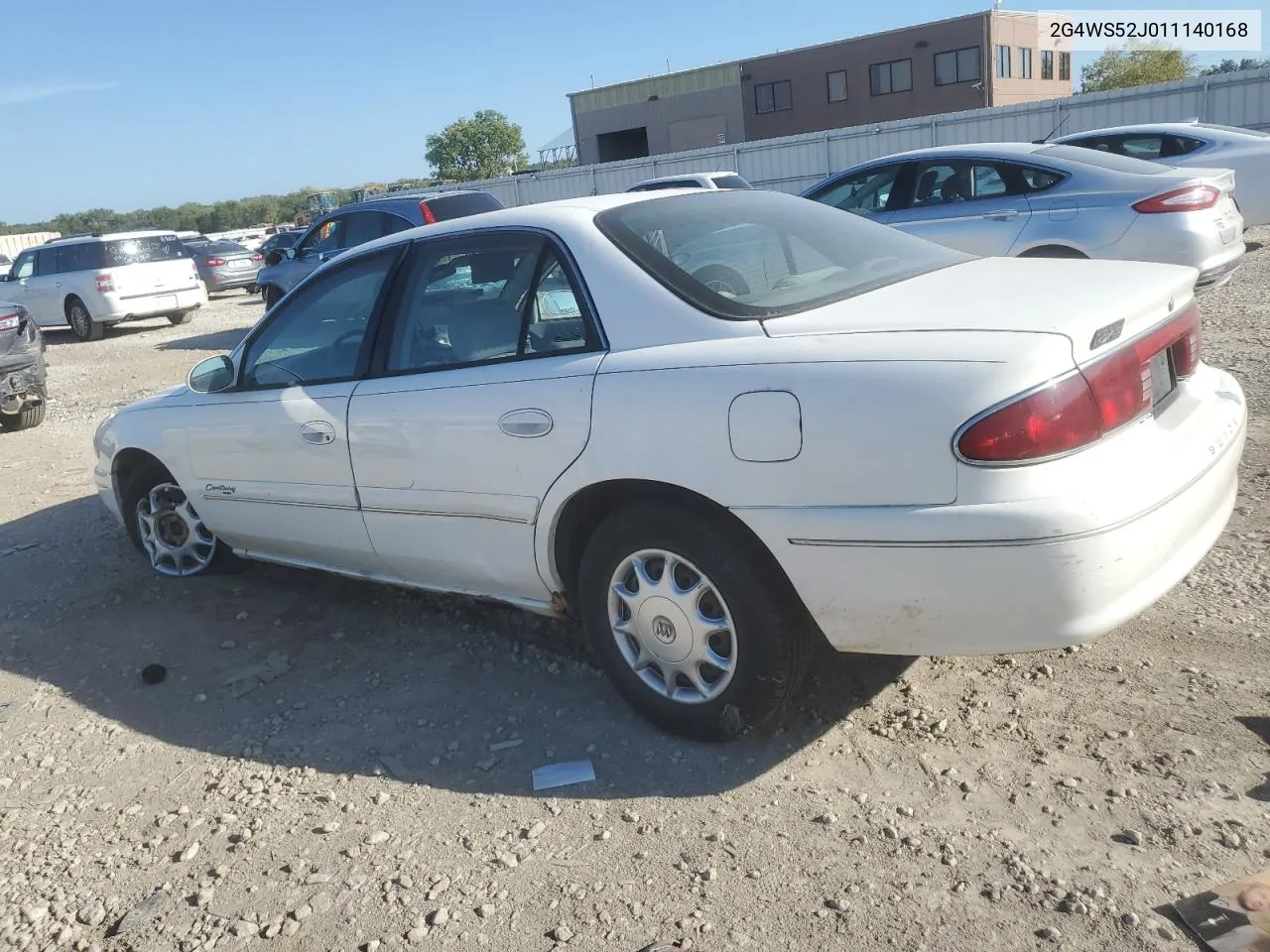 2001 Buick Century Custom VIN: 2G4WS52J011140168 Lot: 72565904