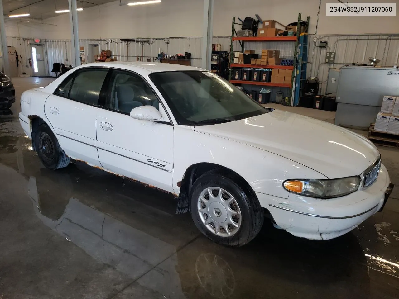 2001 Buick Century Custom VIN: 2G4WS52J911207060 Lot: 73323374