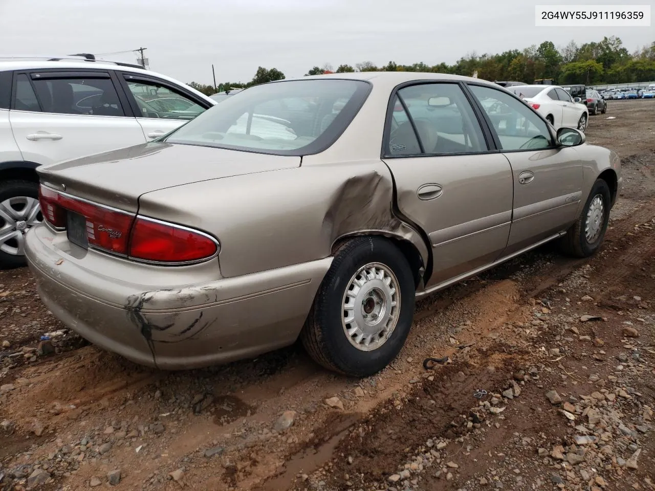 2001 Buick Century Limited VIN: 2G4WY55J911196359 Lot: 73336764