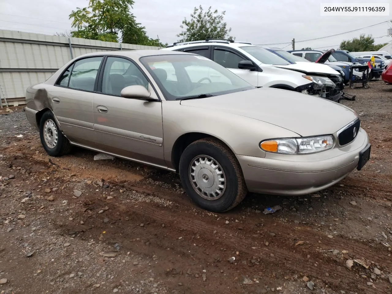 2001 Buick Century Limited VIN: 2G4WY55J911196359 Lot: 73336764