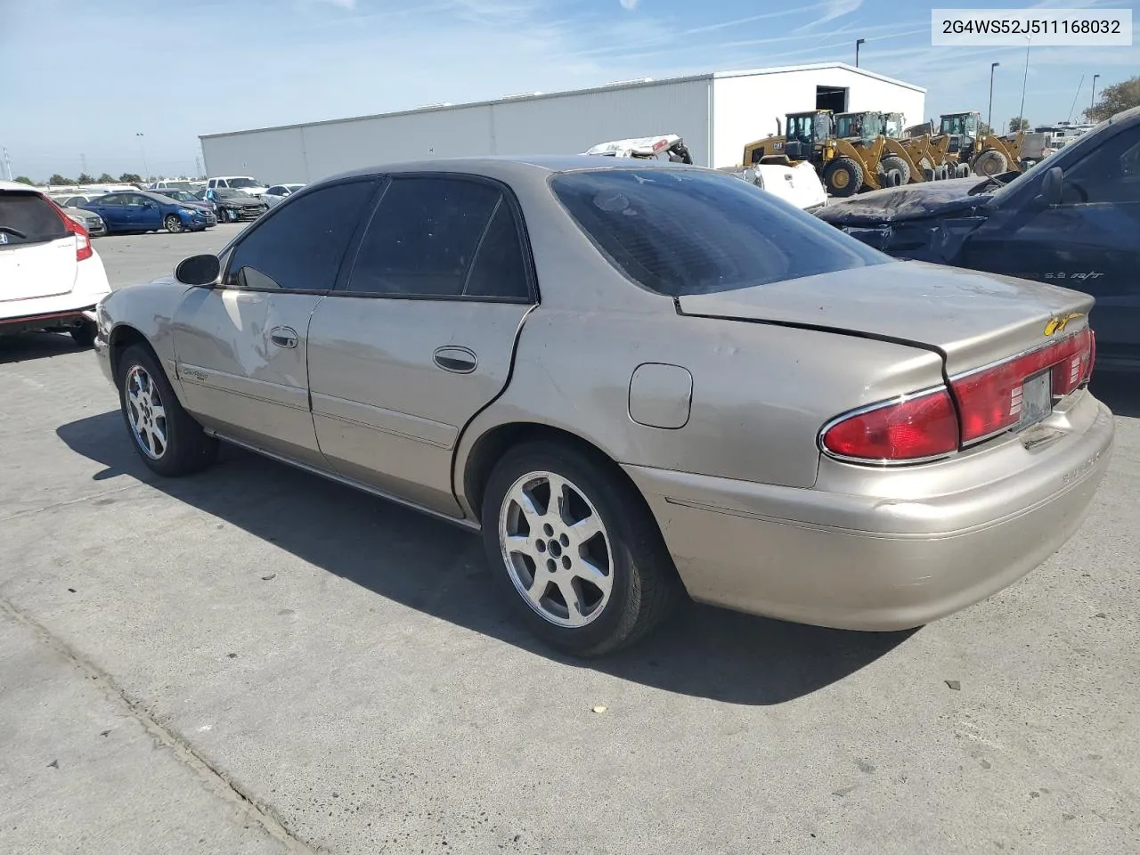 2001 Buick Century Custom VIN: 2G4WS52J511168032 Lot: 75267664