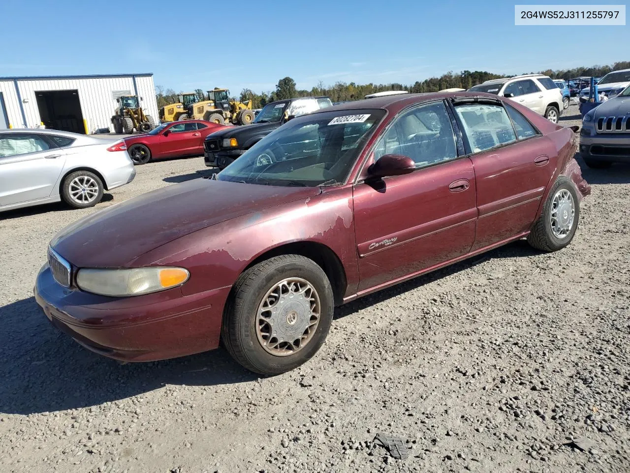 2001 Buick Century Custom VIN: 2G4WS52J311255797 Lot: 80282704