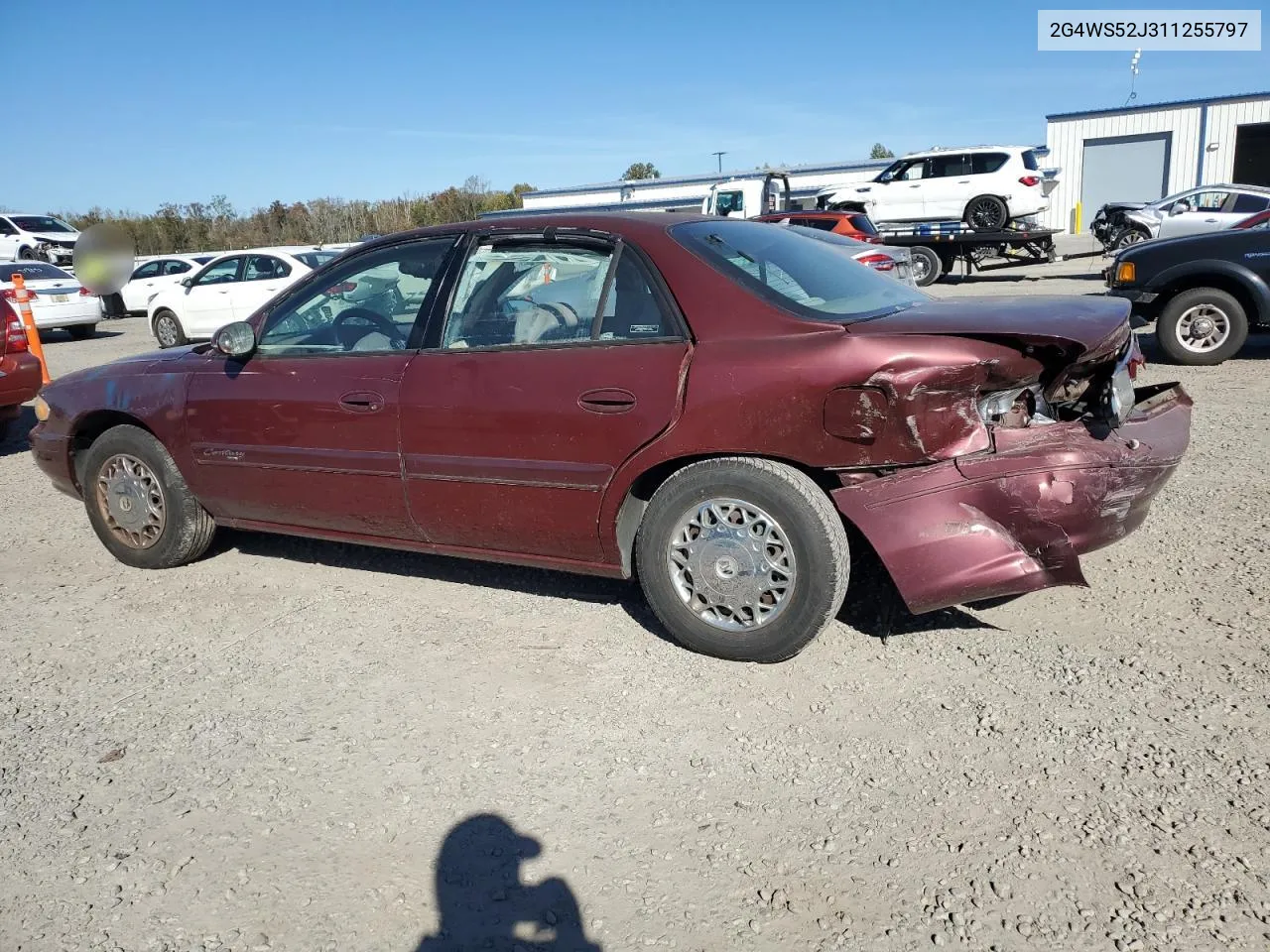 2001 Buick Century Custom VIN: 2G4WS52J311255797 Lot: 80282704