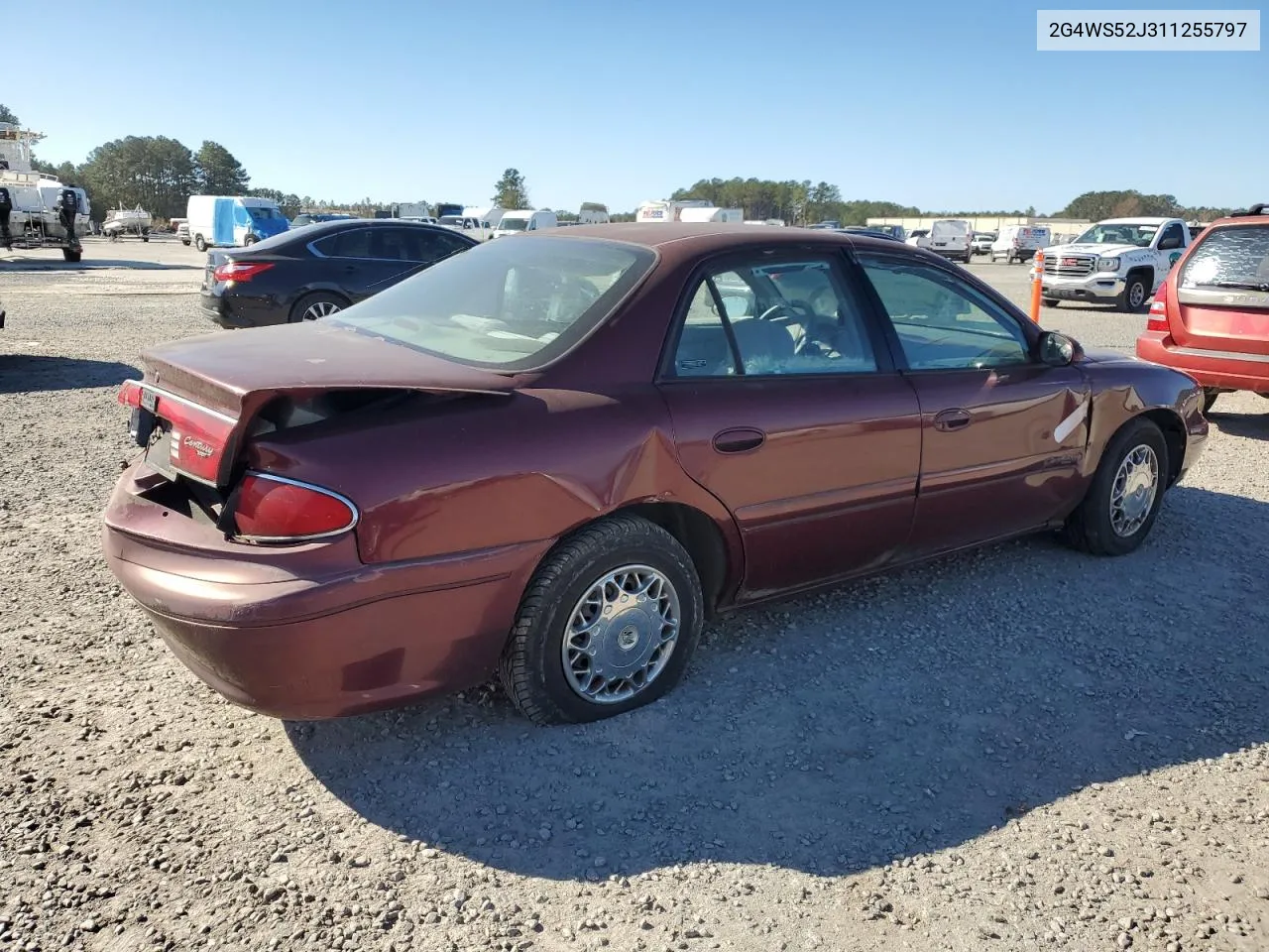 2001 Buick Century Custom VIN: 2G4WS52J311255797 Lot: 80282704