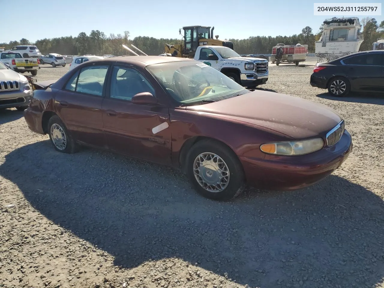 2001 Buick Century Custom VIN: 2G4WS52J311255797 Lot: 80282704