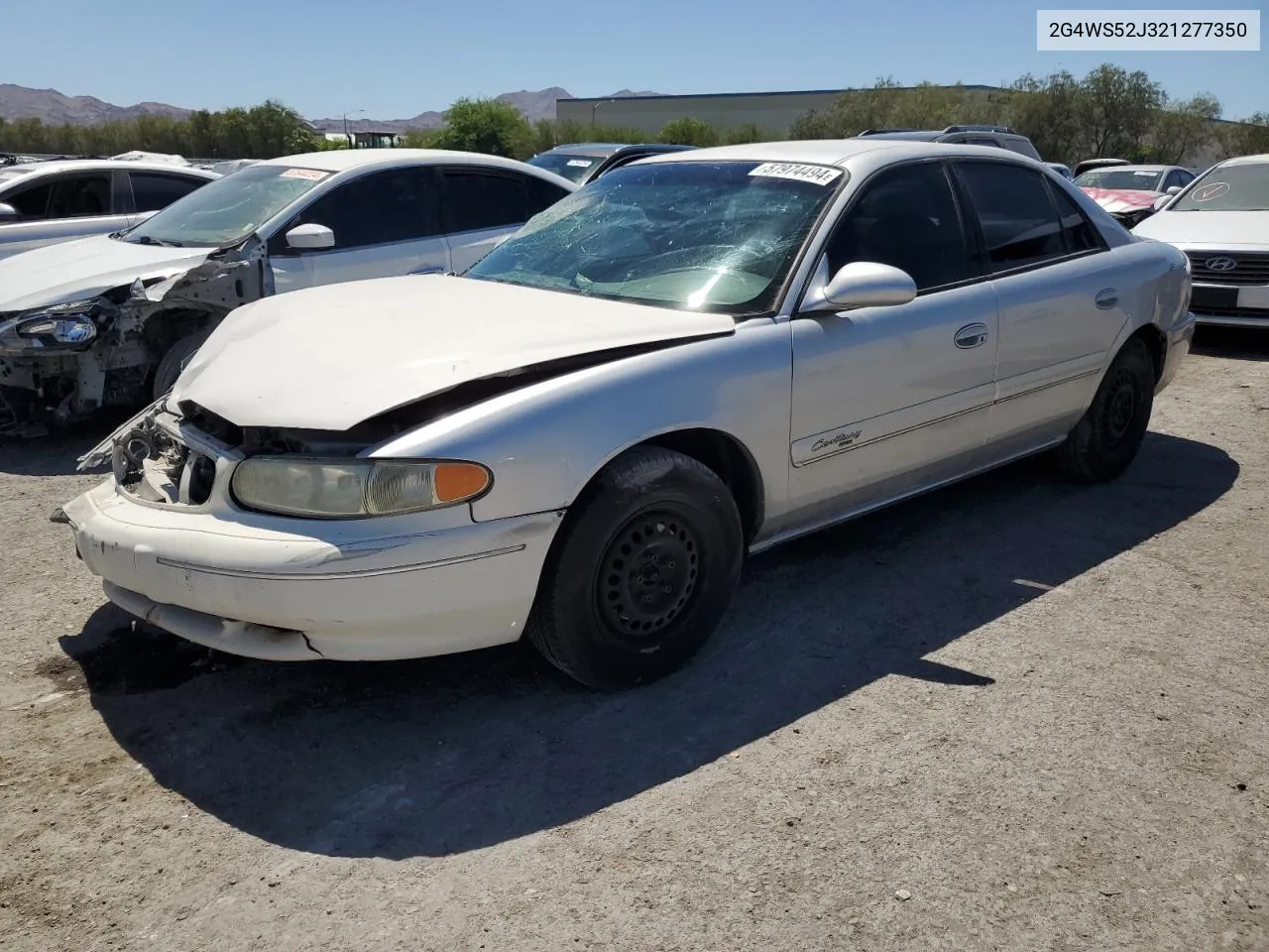 2002 Buick Century Custom VIN: 2G4WS52J321277350 Lot: 57974494