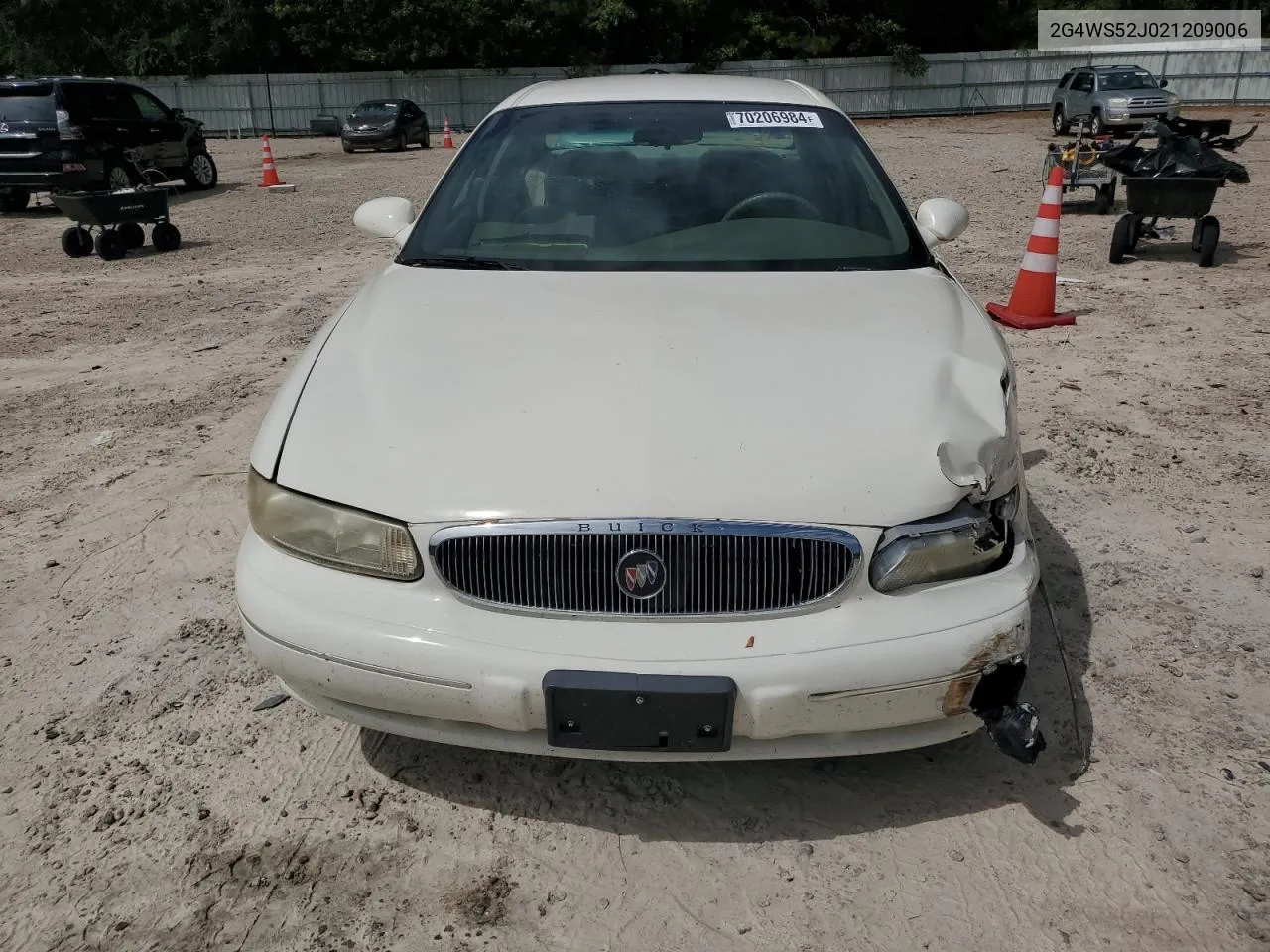 2002 Buick Century Custom VIN: 2G4WS52J021209006 Lot: 70206984