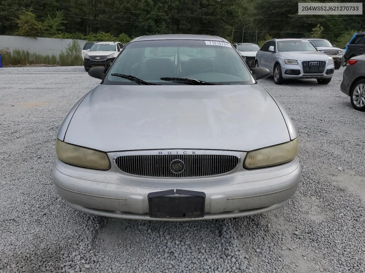 2002 Buick Century Custom VIN: 2G4WS52J621270733 Lot: 71016724