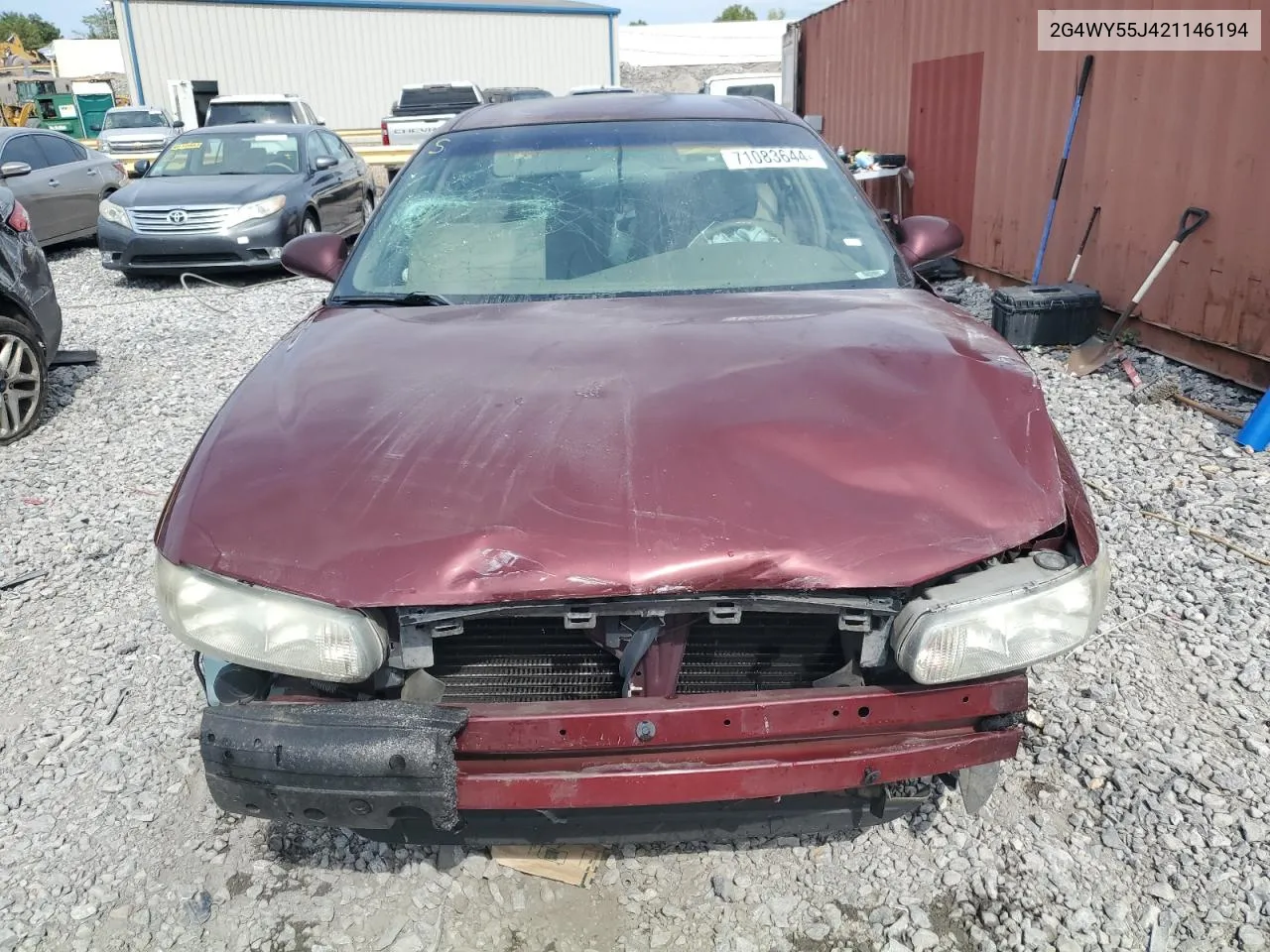 2G4WY55J421146194 2002 Buick Century Limited