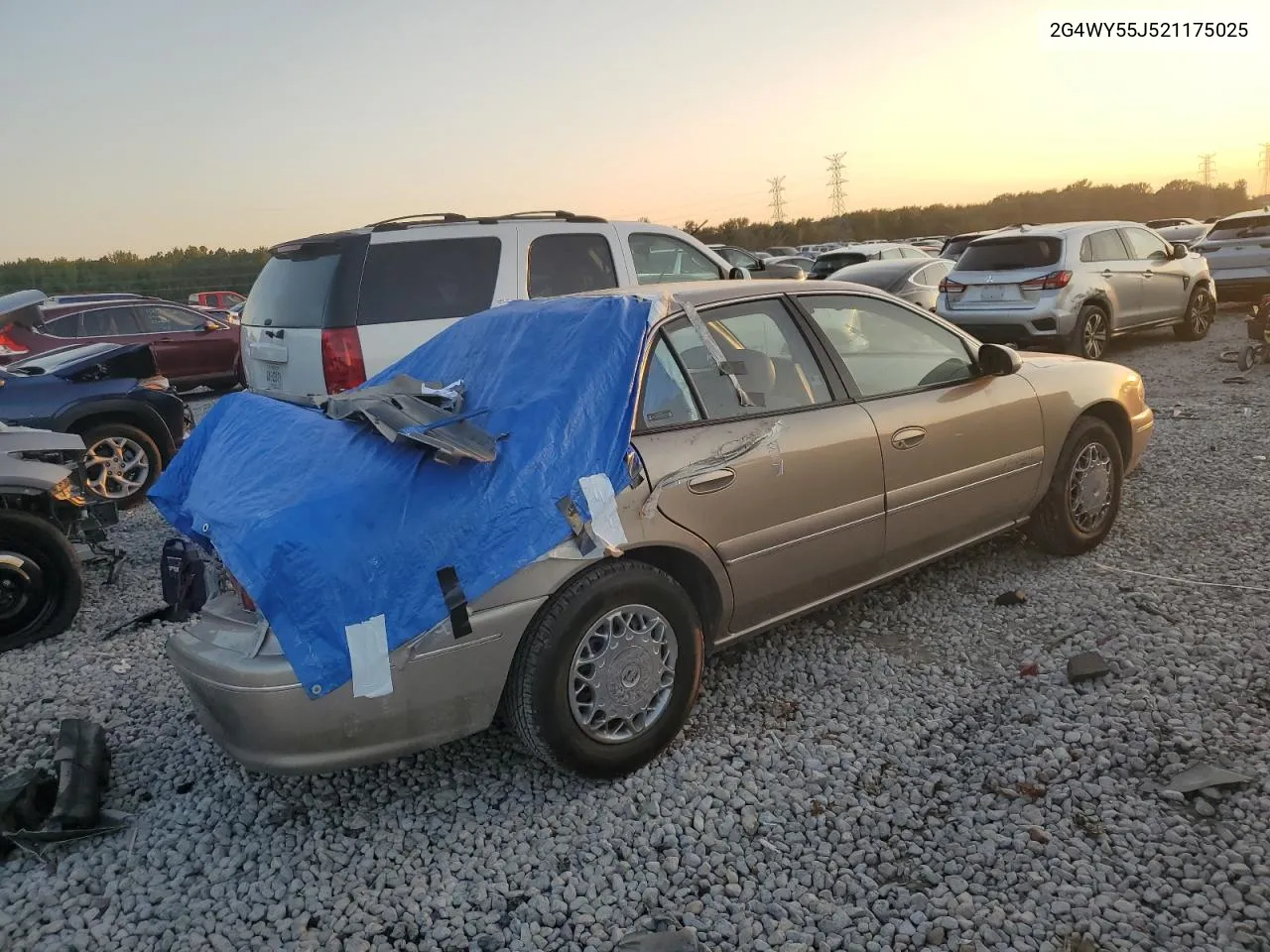 2002 Buick Century Limited VIN: 2G4WY55J521175025 Lot: 72059204