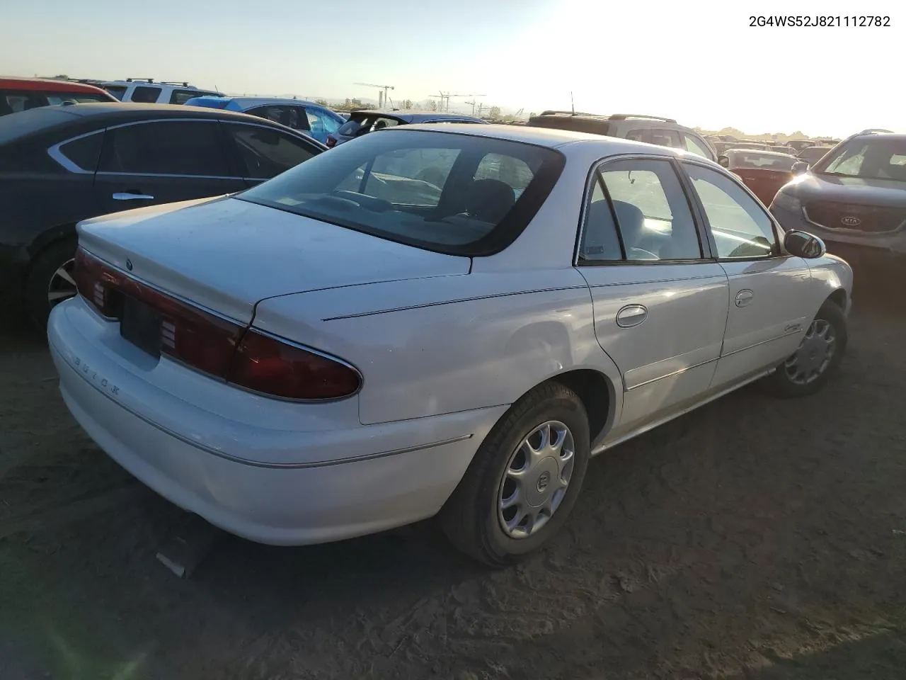 2002 Buick Century Custom VIN: 2G4WS52J821112782 Lot: 74234214