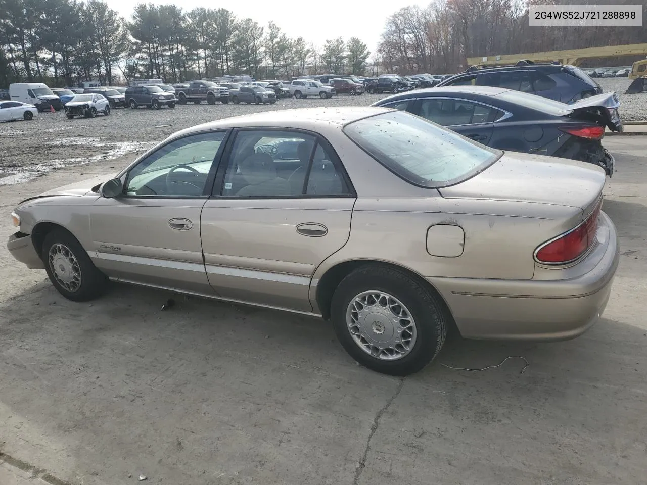 2002 Buick Century Custom VIN: 2G4WS52J721288898 Lot: 80956194