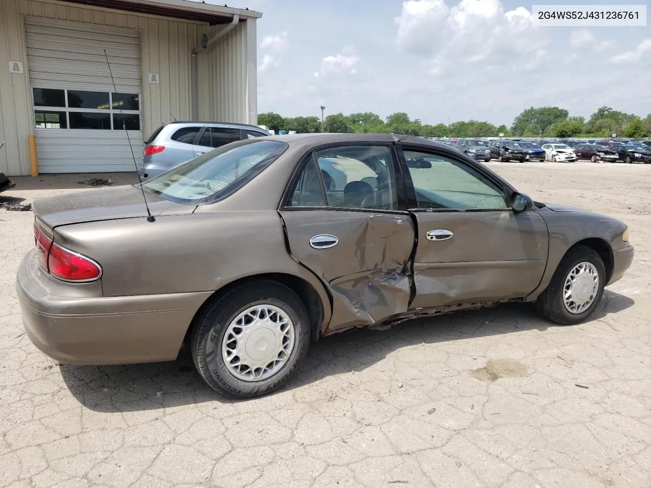 2003 Buick Century Custom VIN: 2G4WS52J431236761 Lot: 55902224