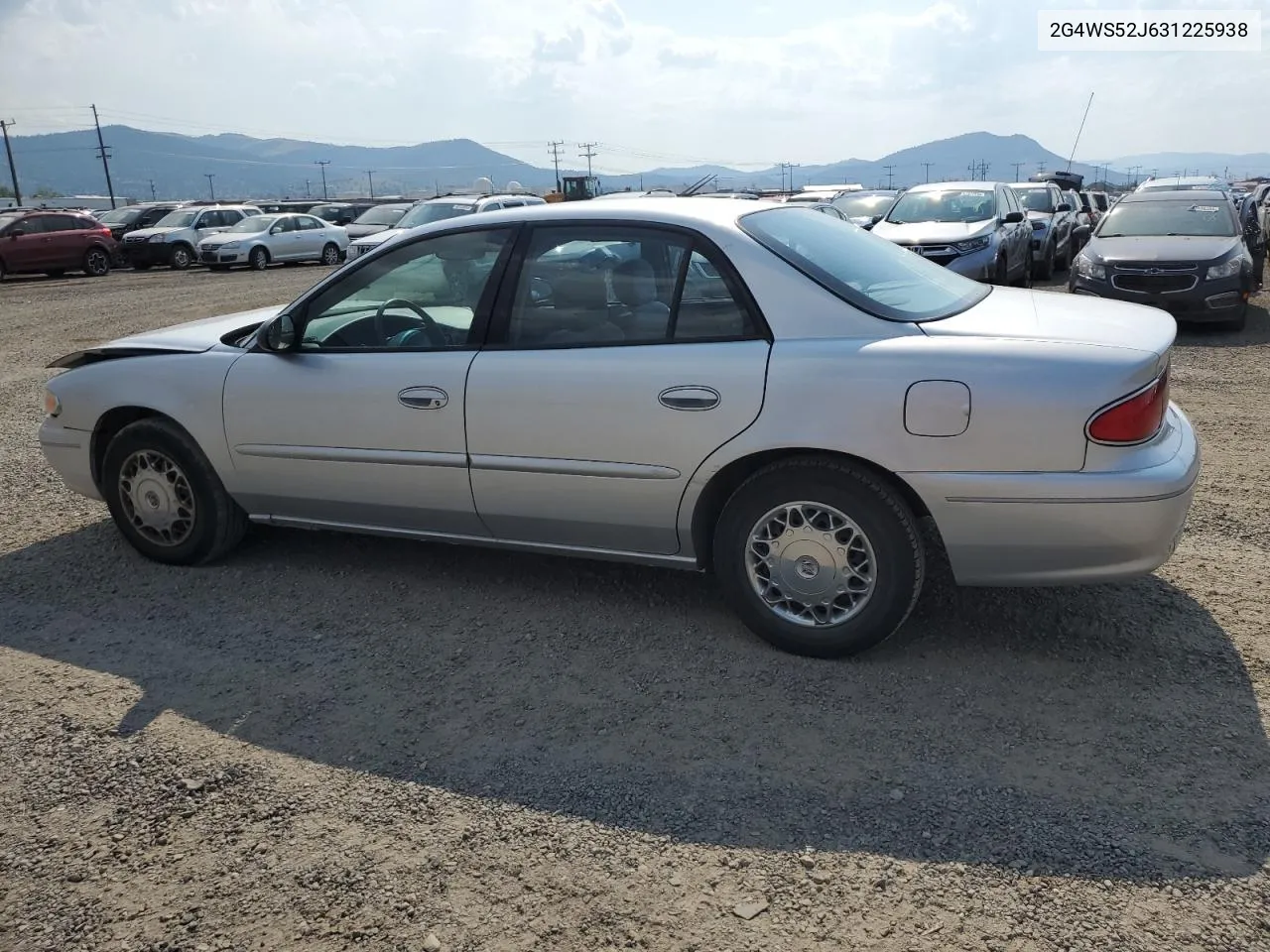 2G4WS52J631225938 2003 Buick Century Custom