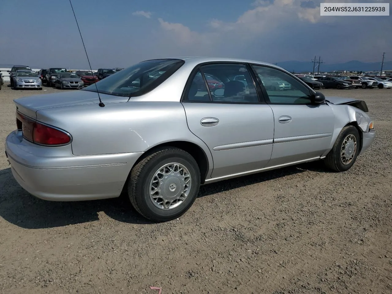 2003 Buick Century Custom VIN: 2G4WS52J631225938 Lot: 62764694