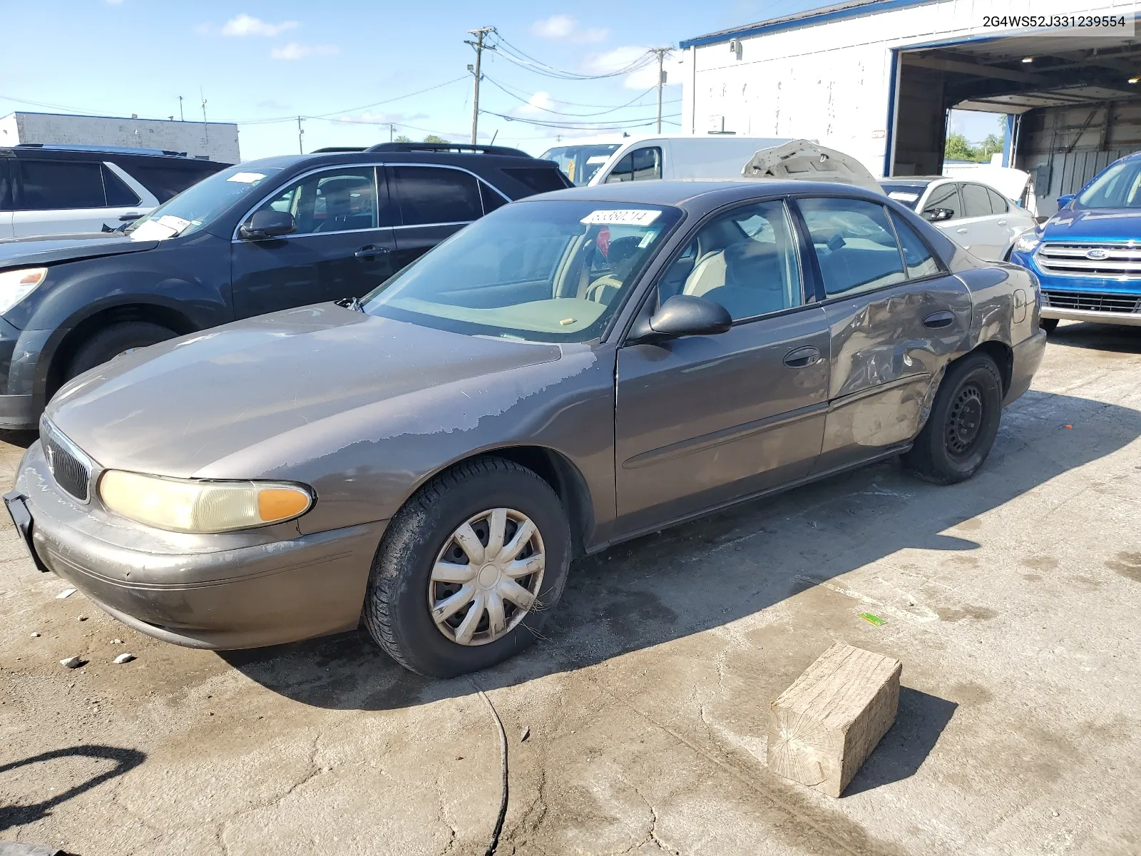 2003 Buick Century Custom VIN: 2G4WS52J331239554 Lot: 65380214