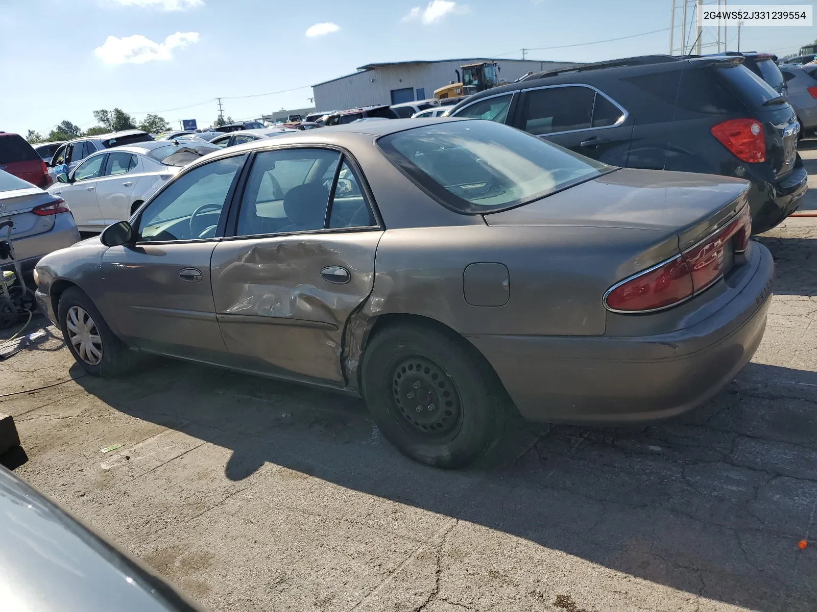 2003 Buick Century Custom VIN: 2G4WS52J331239554 Lot: 65380214